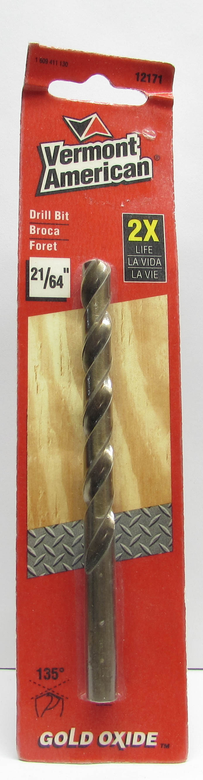 Vermont American HSS Fractional Drill Bits, Assorted Finishes & Sizes