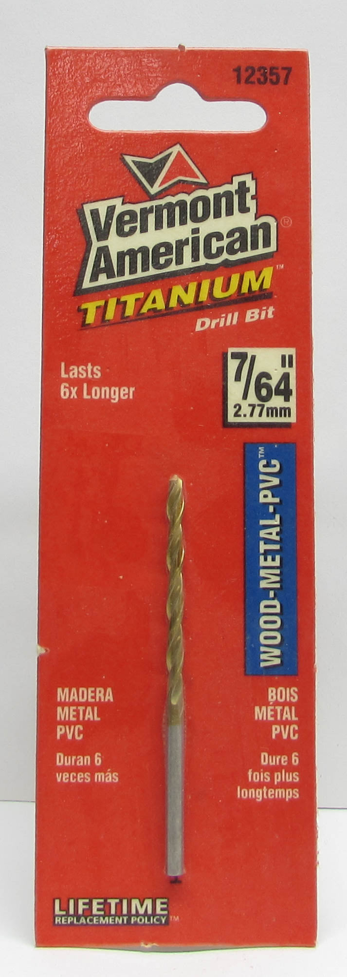 Vermont American HSS Fractional Drill Bits, Assorted Finishes & Sizes