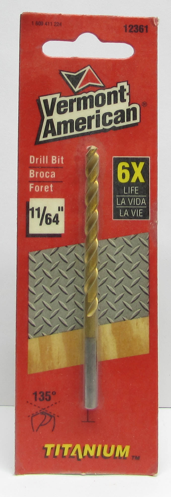 Vermont American HSS Fractional Drill Bits, Assorted Finishes & Sizes
