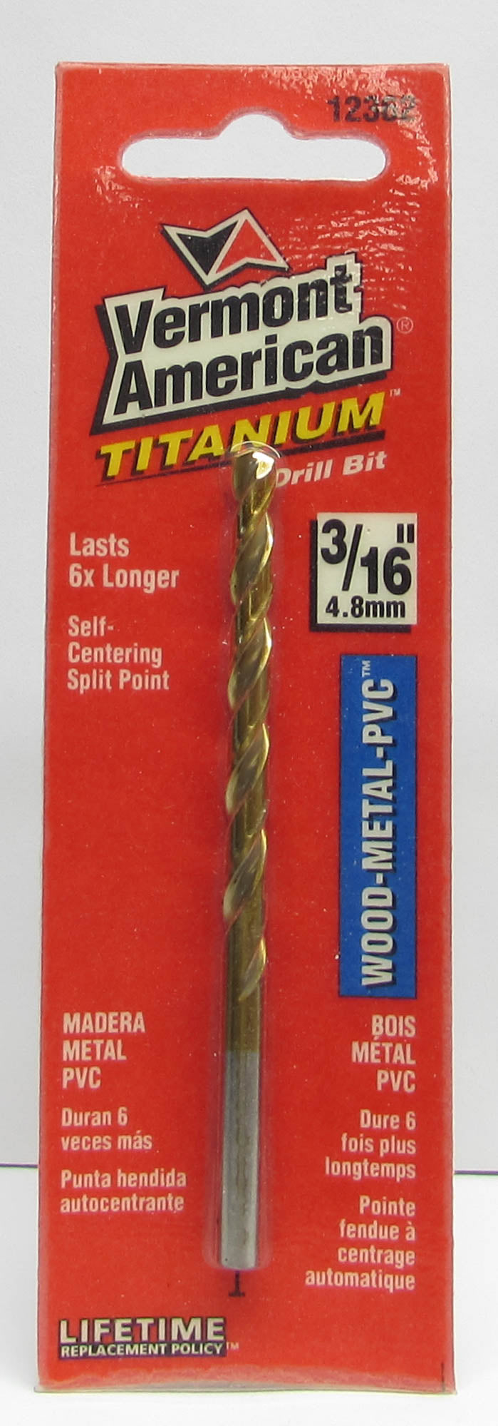 Vermont American HSS Fractional Drill Bits, Assorted Finishes & Sizes