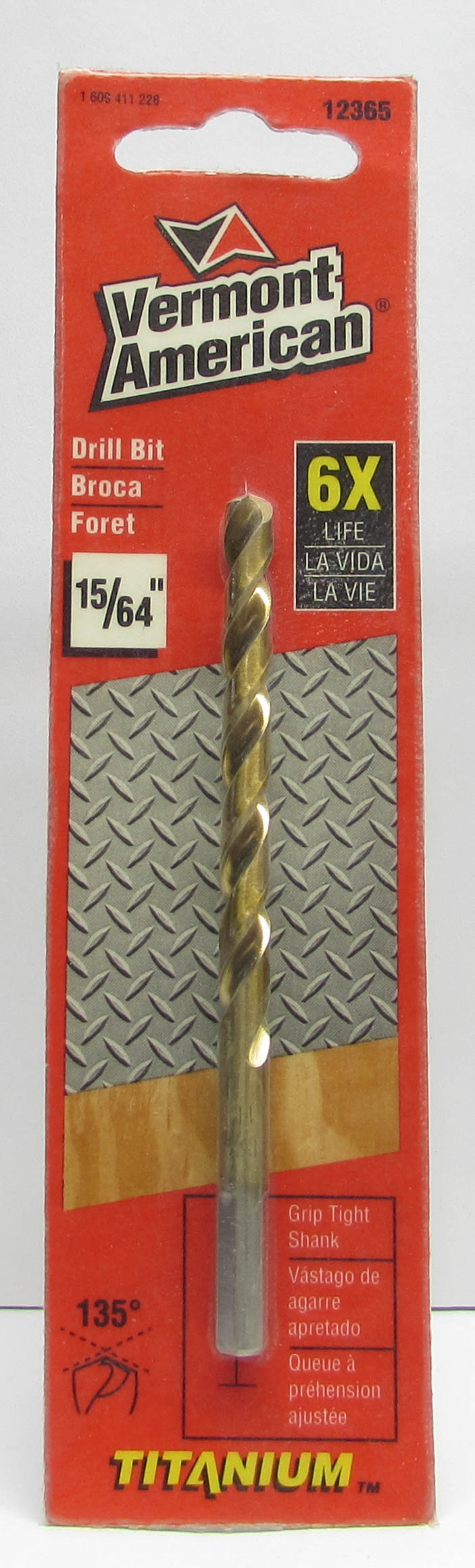 Vermont American HSS Fractional Drill Bits, Assorted Finishes & Sizes