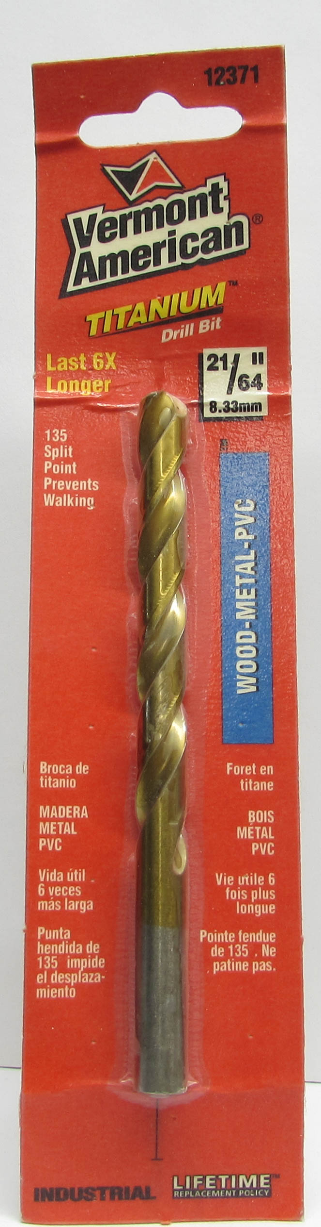 Vermont American HSS Fractional Drill Bits, Assorted Finishes & Sizes