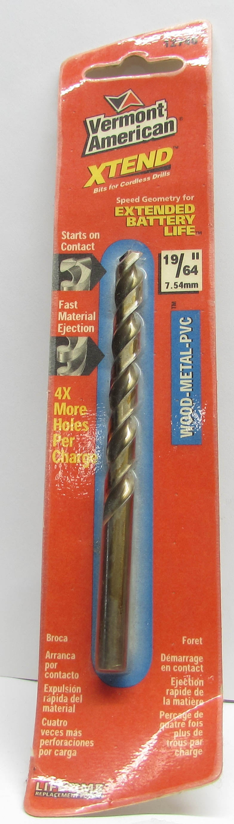 Vermont American HSS Fractional Drill Bits, Assorted Finishes & Sizes