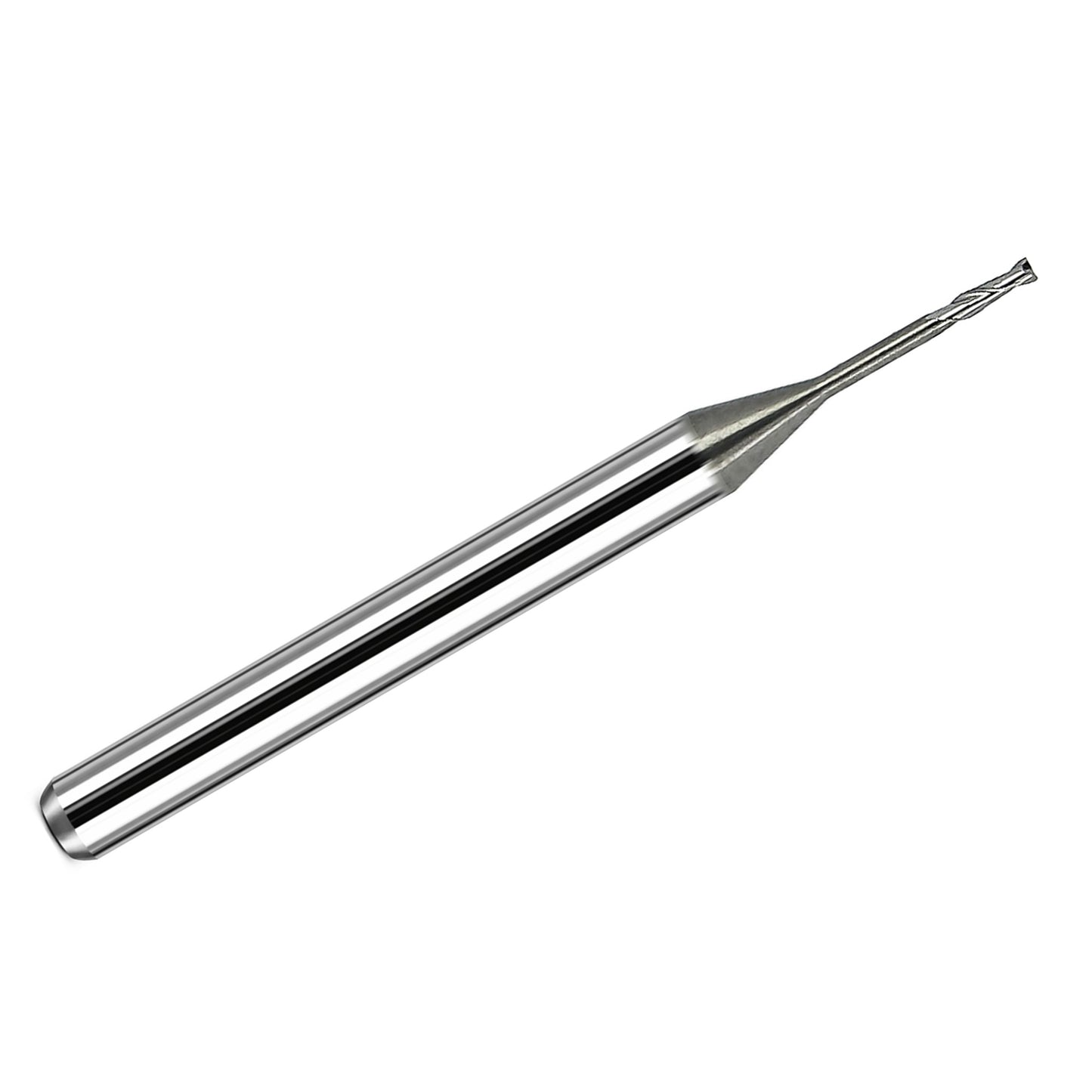 Kyocera 0.0350 inch 2 flute extended reach square end carbide end mill