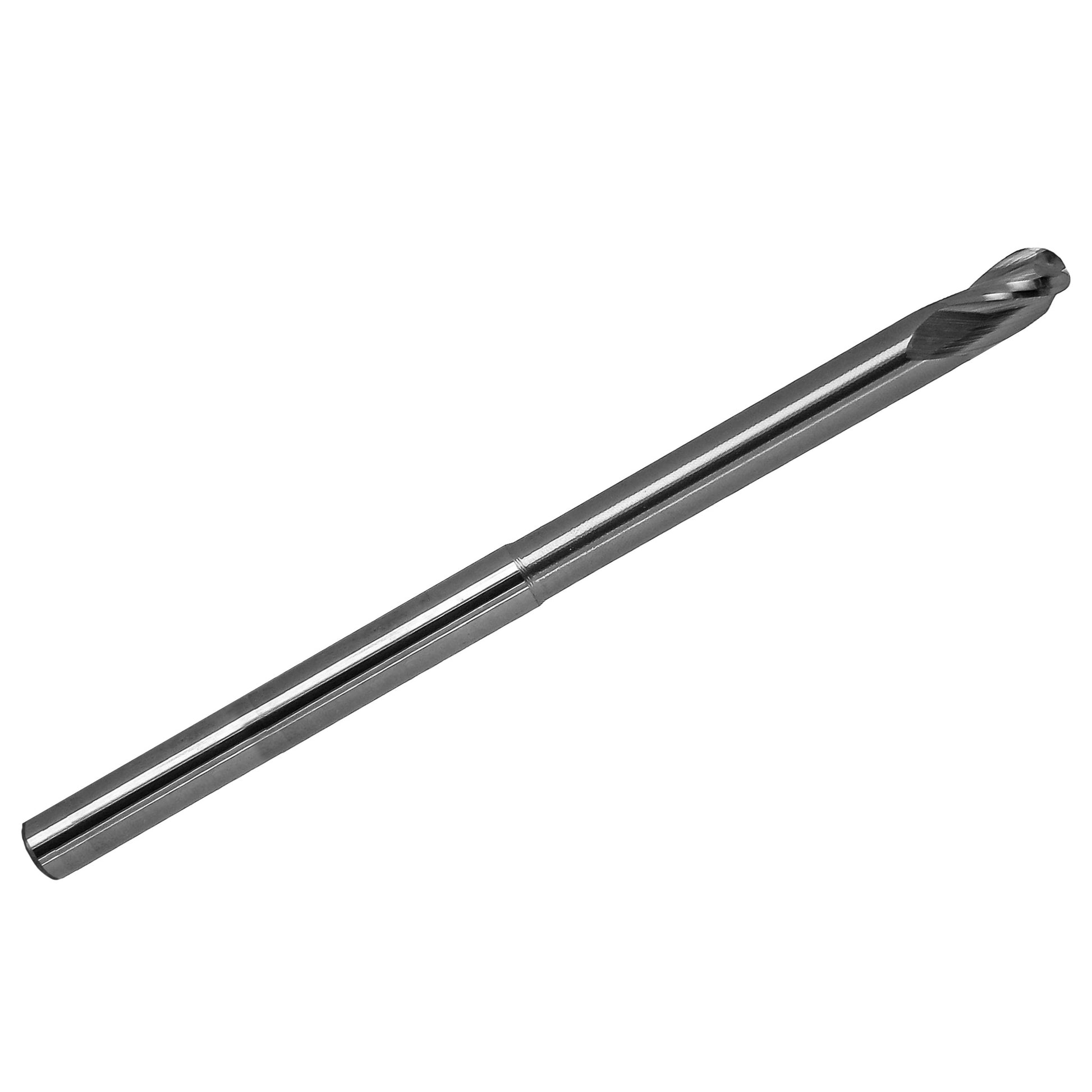 3/16 inch (4.76mm) 3 flute solid carbide ball nose end mill Kyocera USA 1755-1875.1500 full tool view