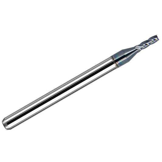 Kyocera 1.50mm 4 flute square carbide end mill AlTiN 1810-059L177