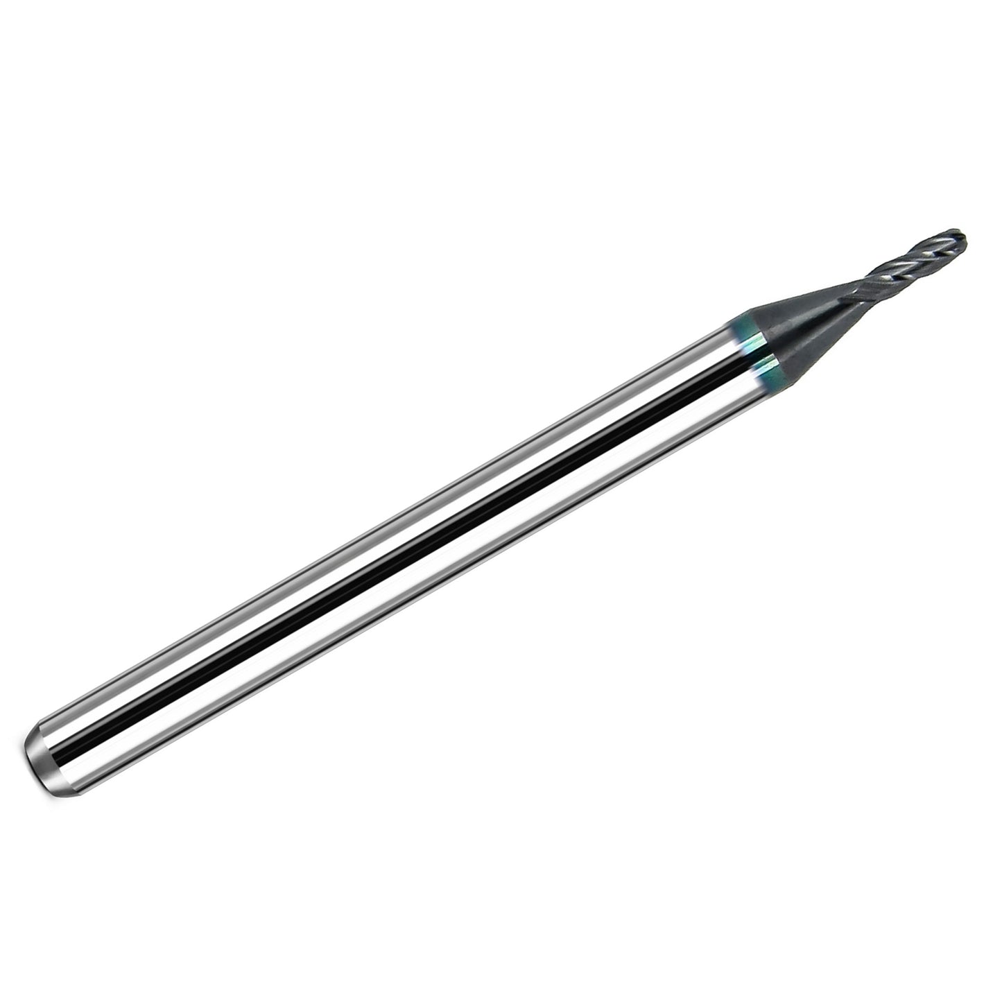 0.0490 inch 4-flute ball nose carbide end mill AlTiN coated Kyocera 1825-0490L147