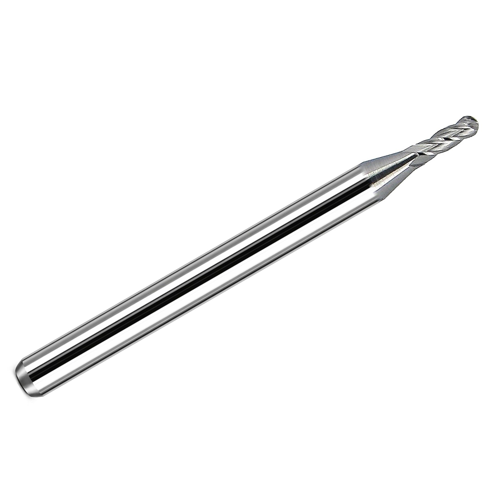 Kyocera 1/16 inch 4 flute ball nose carbide end mill uncoated