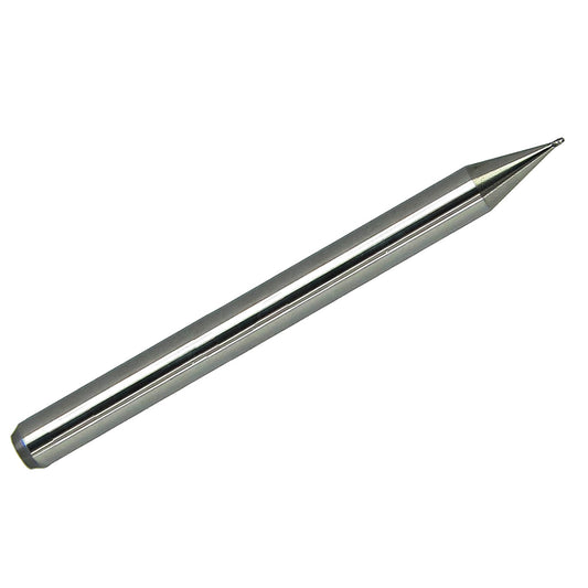 0.011 inch 4 flute solid carbide ball nose end mill Kyocera 1835-0110.016 full tool view