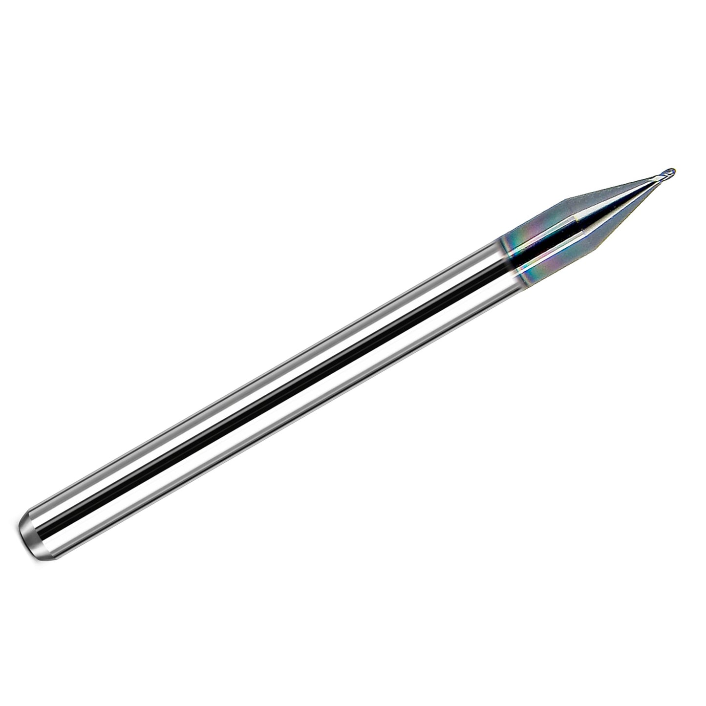Kyocera 0.50mm 4 flute ball nose carbide end mill AlTiN 1835-0197L030