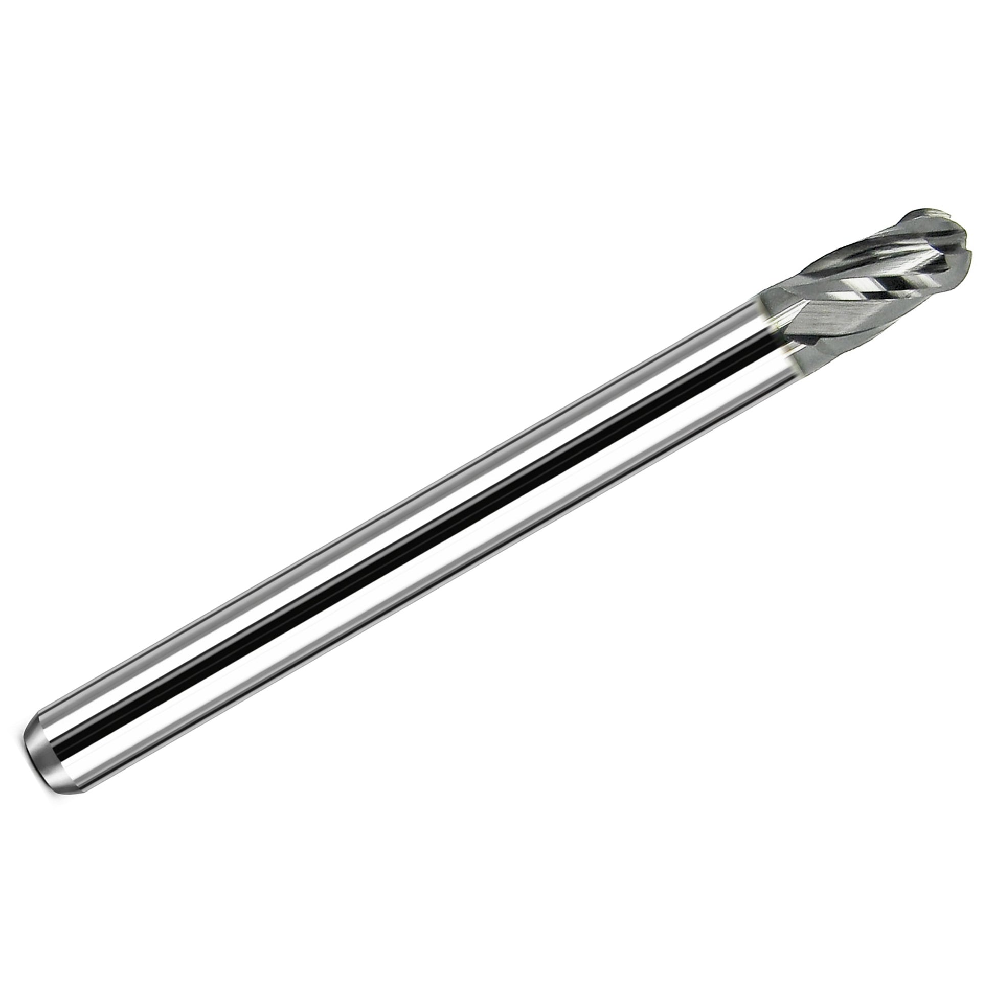 Kyocera 3/16 inch 4 flute ball nose carbide end mill DLC 1835-1875D3112