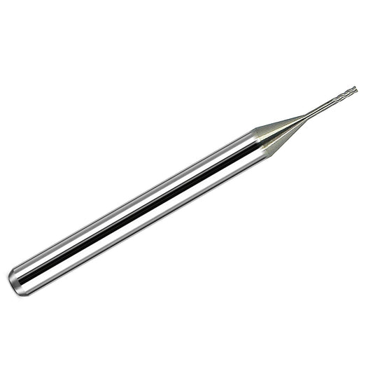 Kyocera 0.0250 inch 4 flute extended reach square end carbide end mill