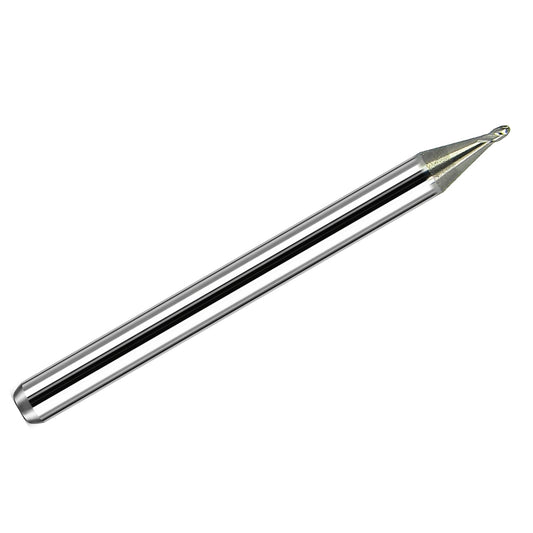 Kyocera 0.035 inch 4 flute ball nose carbide end mill 1935-0350-052