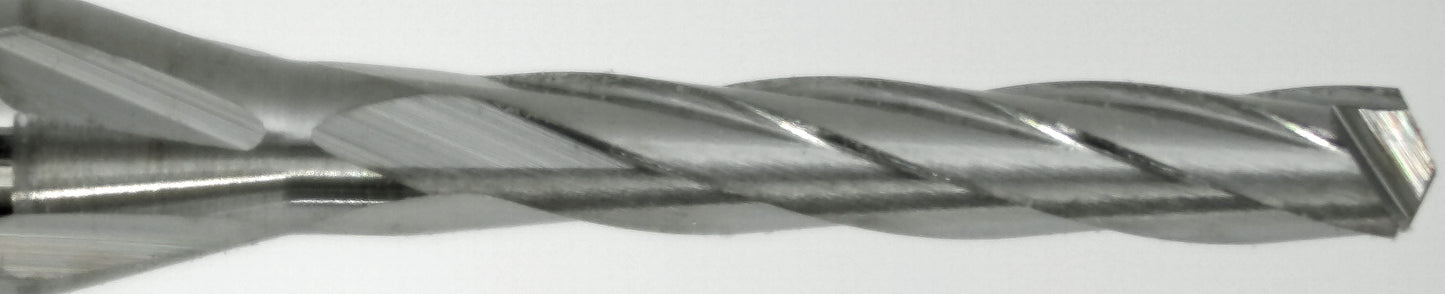 0.0630" (1/16") x .310" LOC 5-Flute Drill Point Carbide End Mill, 1/8" Shank | RS-170