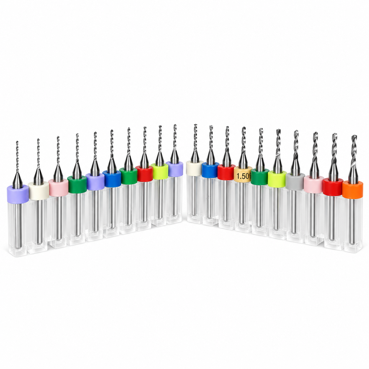 0.85mm–1.80mm Keihin Main Jet Drill Set, 20 Pc Solid Carbide | CDS-K20
