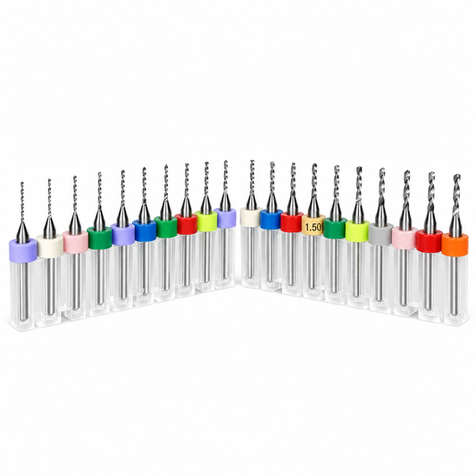 0.85mm–1.80mm Keihin Main Jet Drill Set, 20 Pc Solid Carbide | CDS-K20