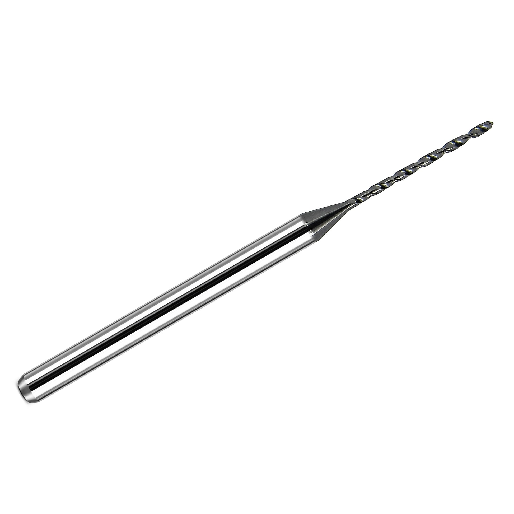 Kyocera 0.95mm carbide micro drill bit DLC coated with 3mm shank