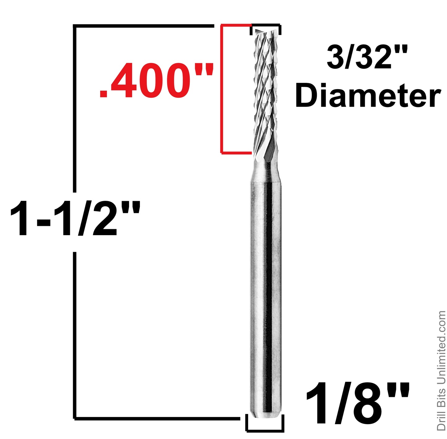 Grout Removal Tool Bits Also Use on Cement Board, Ceramic Wall Tile, Plaster - Select Size Below: