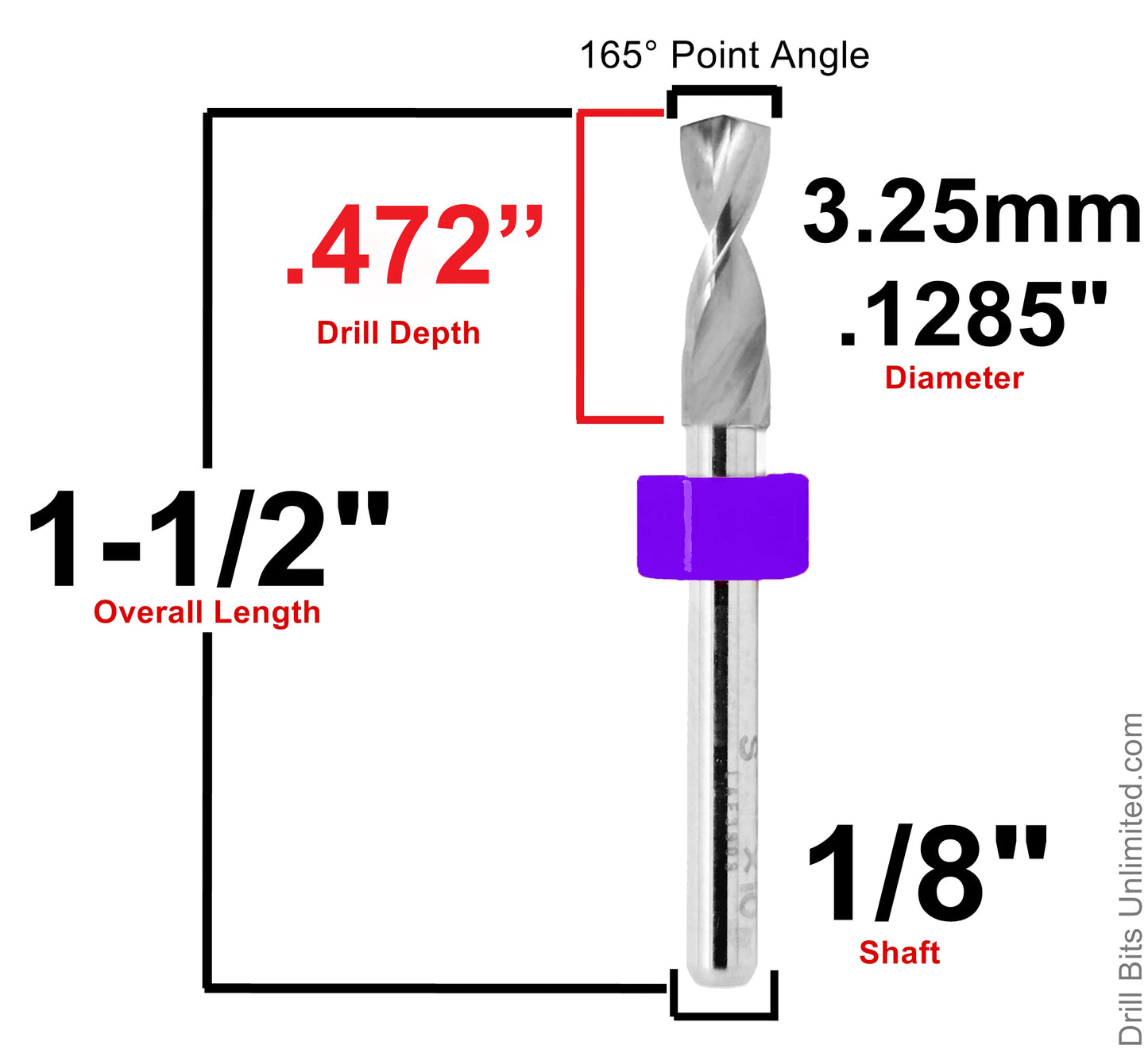 Lightly Used Solid Carbide Drills for Crafts Hobbies Modeling - Select Sizes - Super Value