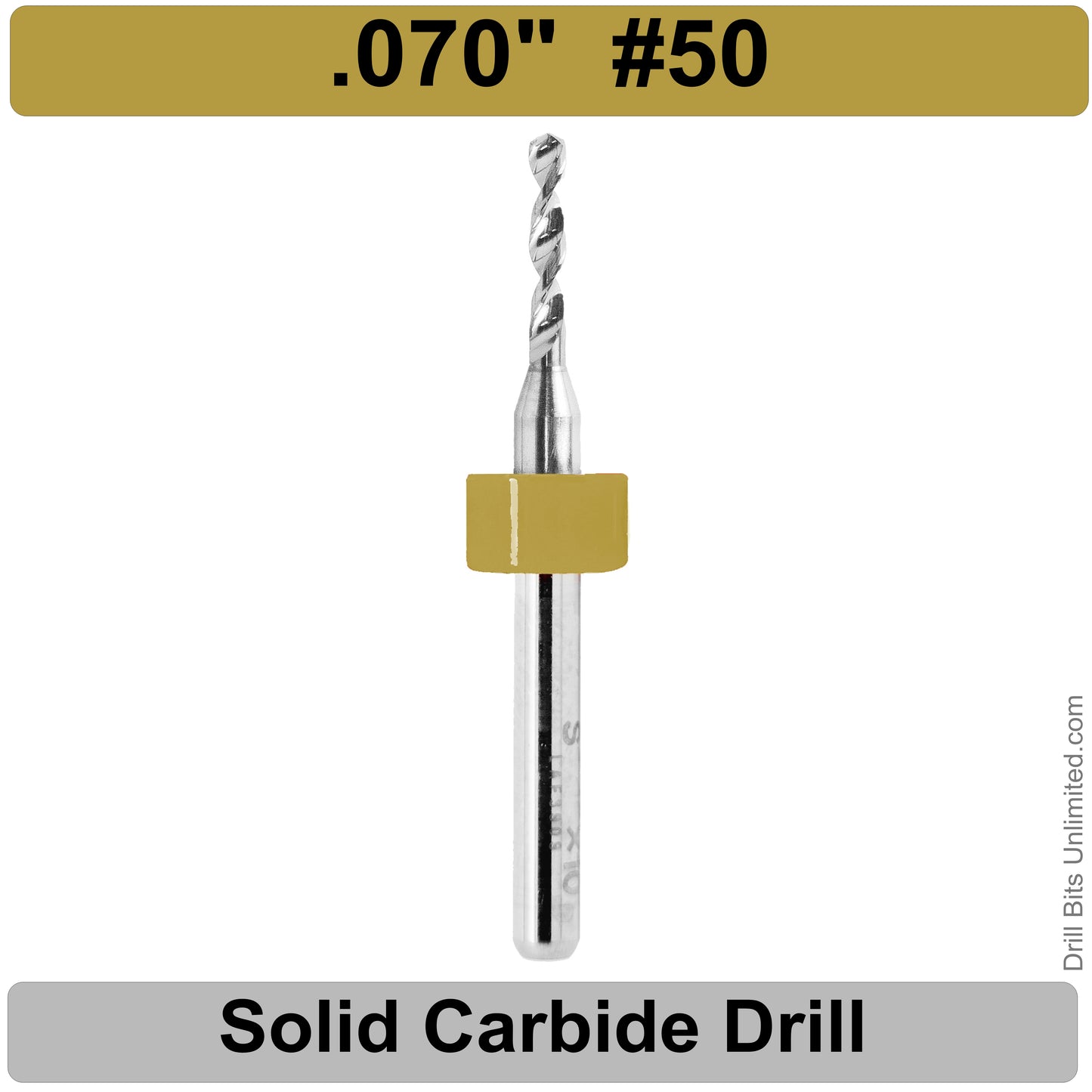 Carbide Drill Bits – Choose Your Size, .037″–.0787″, 1/8″ Shank CD2