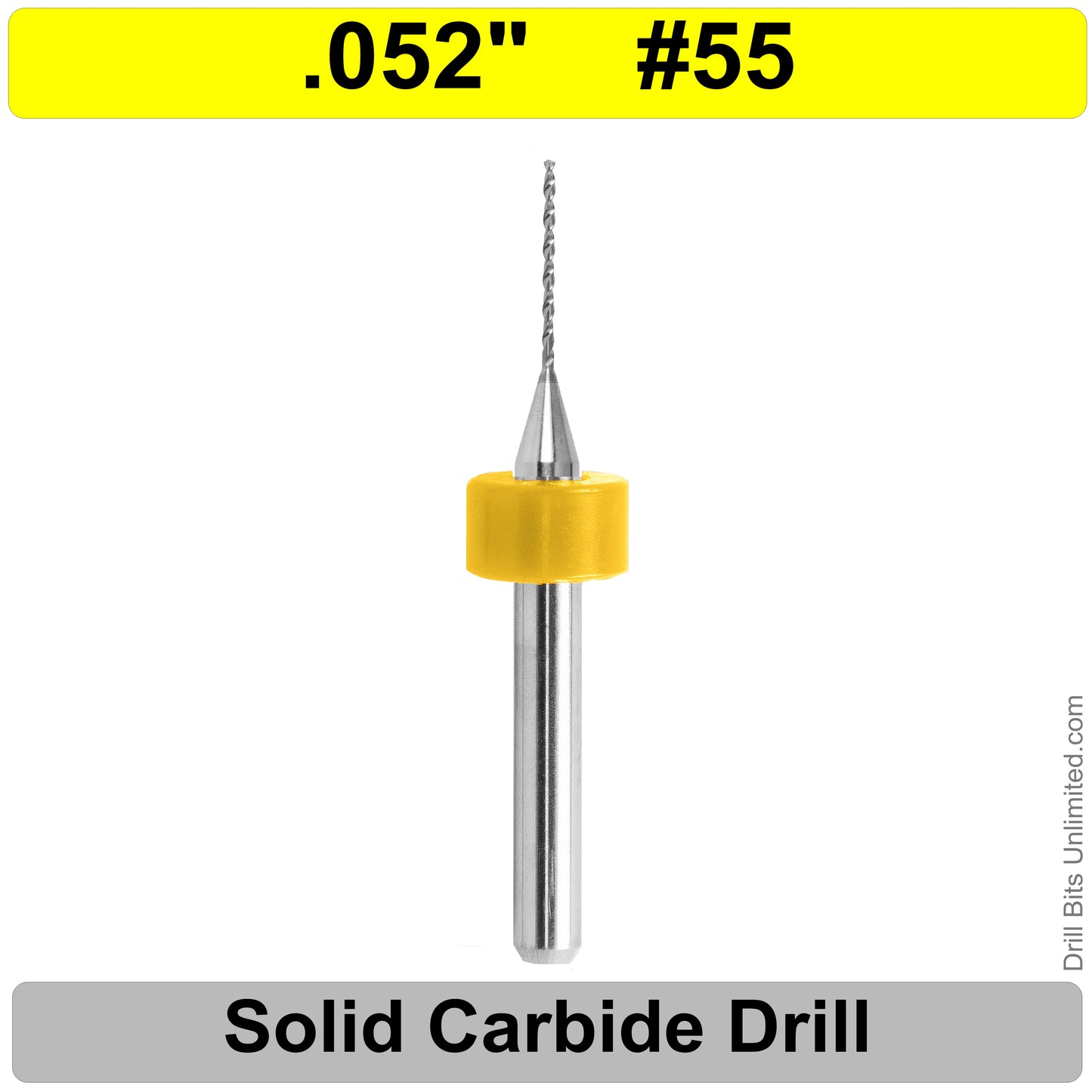 Carbide Drill Bits – Choose Your Size, .037″–.0787″, 1/8″ Shank CD2