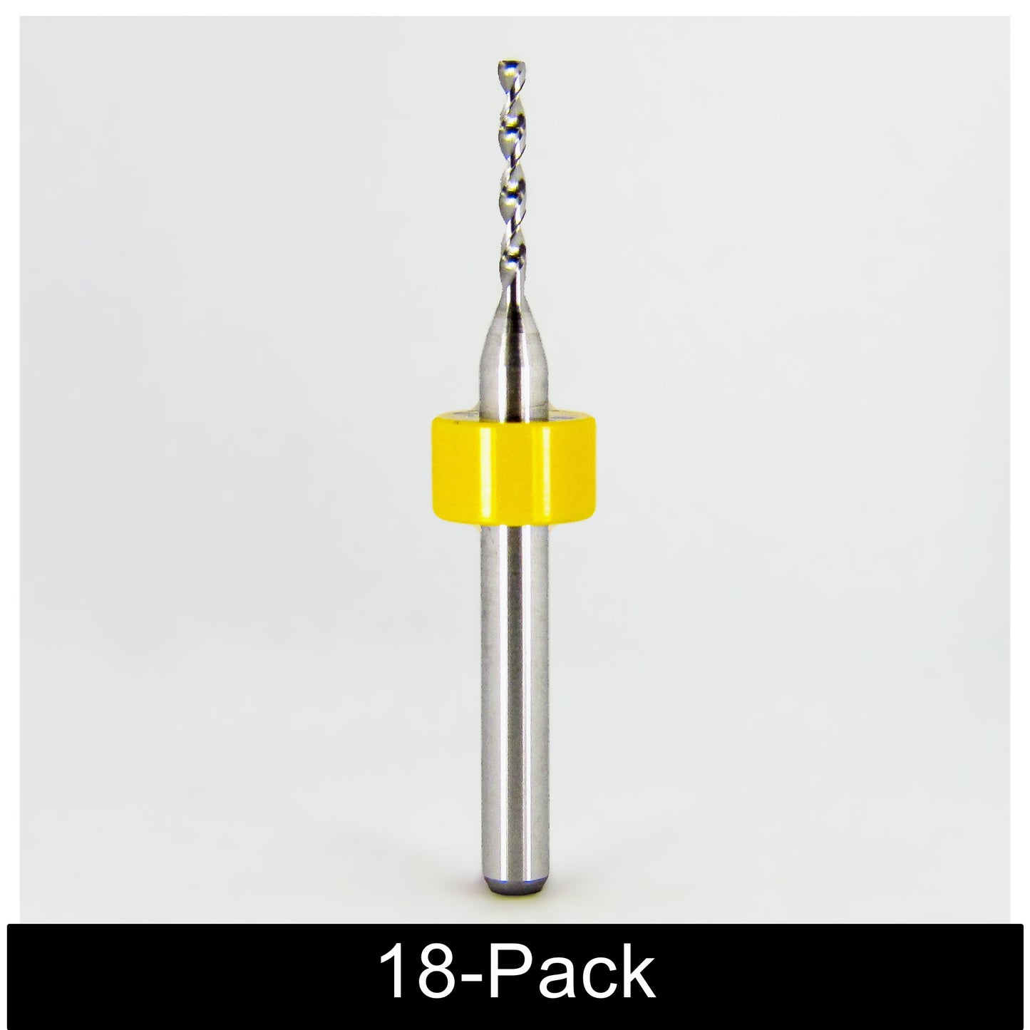 #55 (.0520") Counterbore Drill .400" LOC 1/8" Shank Carbide 18-Pack