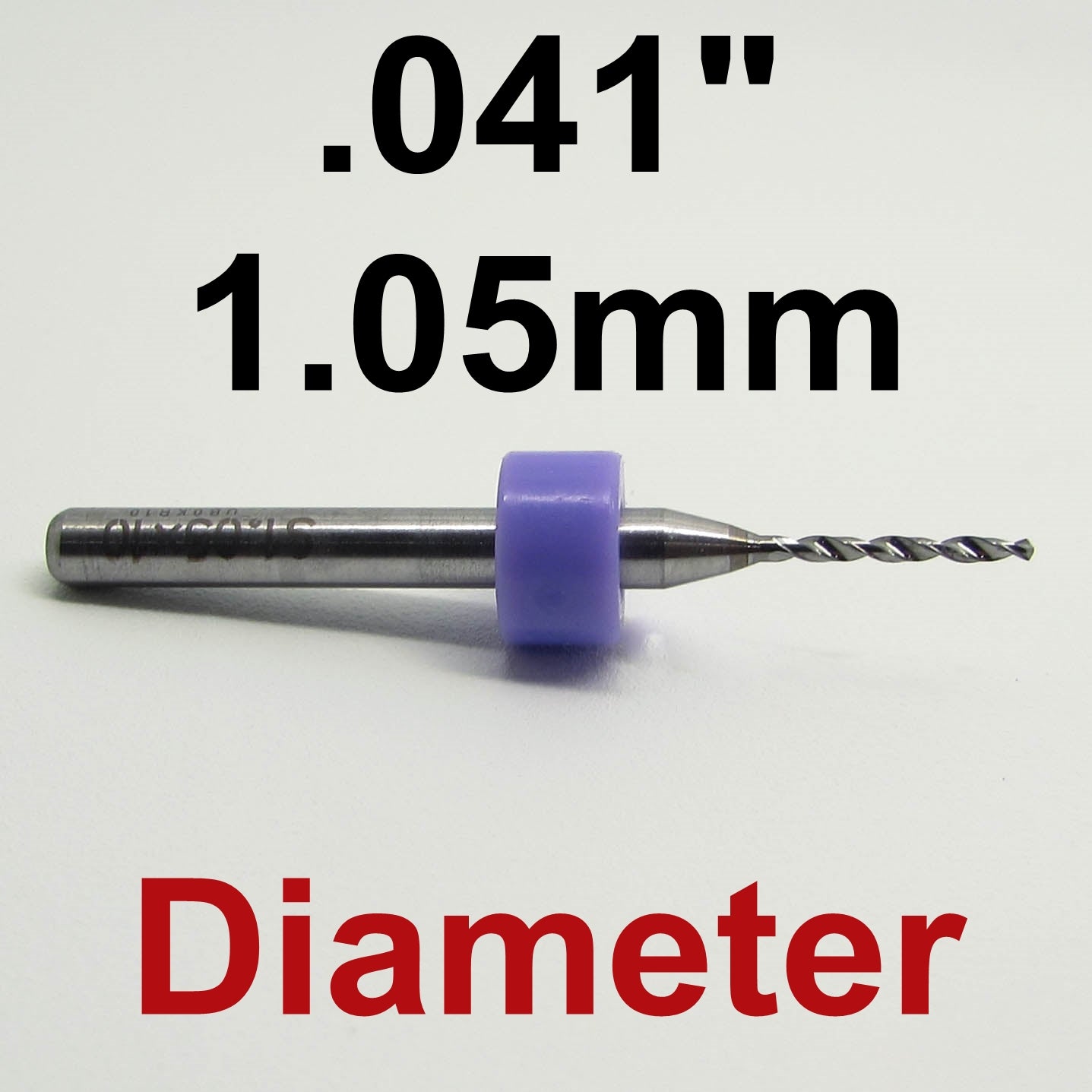 Carbide Drill Bits – Choose Your Size, .037″–.0787″, 1/8″ Shank CD2