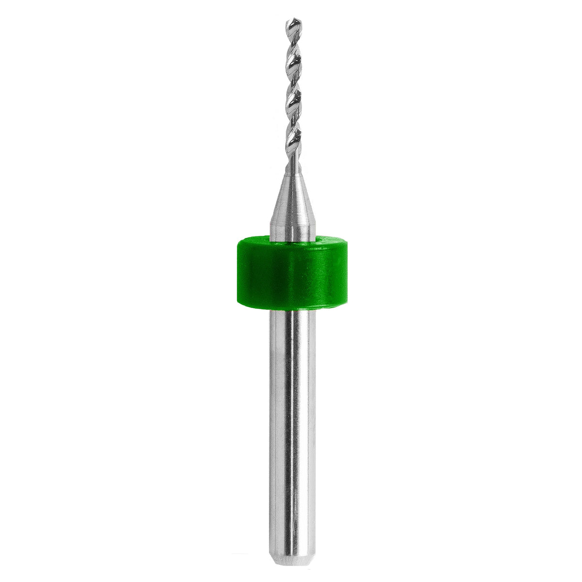 1.00mm (.0394") x .400" LOC Carbide PCB Drill – 20mm LPKF Ring – 1 or 5 Pack
