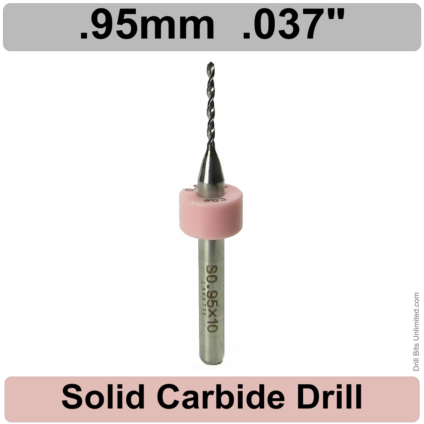 Carbide Drill Bits – Choose Your Size, .037″–.0787″, 1/8″ Shank CD2