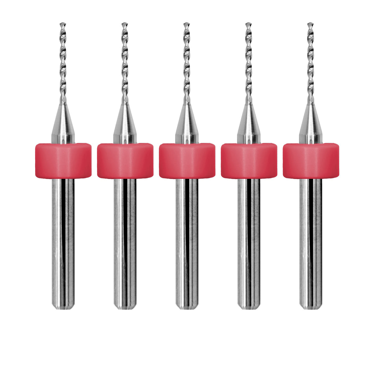 0.80mm (.0315") x .400" FL Carbide PCB Drill – 20mm LPKF Ring – 1 or 5 Pack