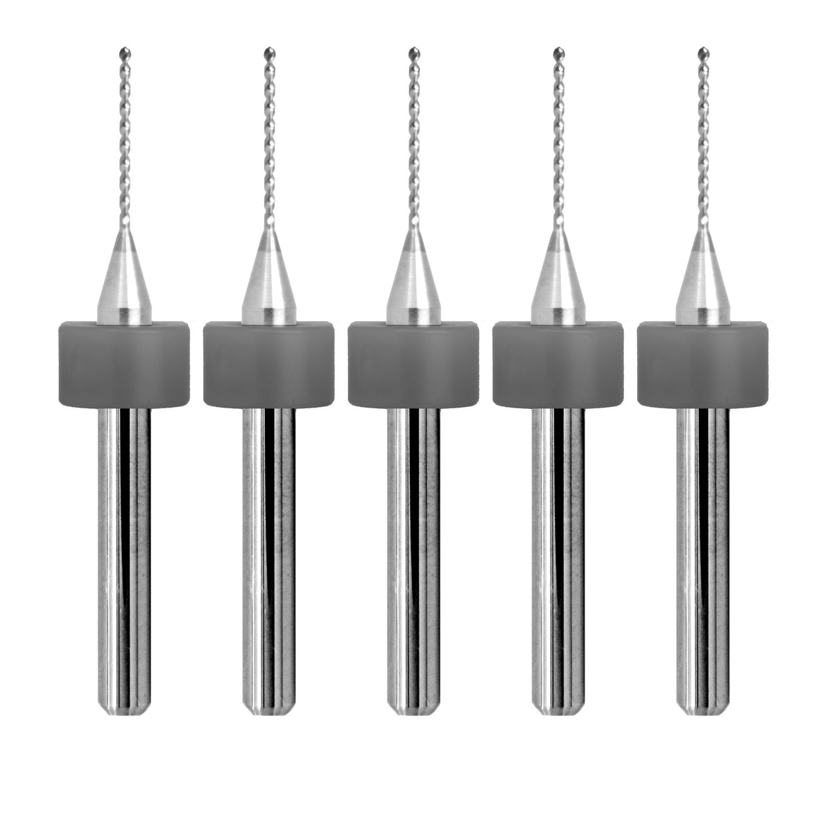 0.70mm (.0276") x .400" FL Carbide PCB Drill – 20mm LPKF Ring – 1 or 5 Pack