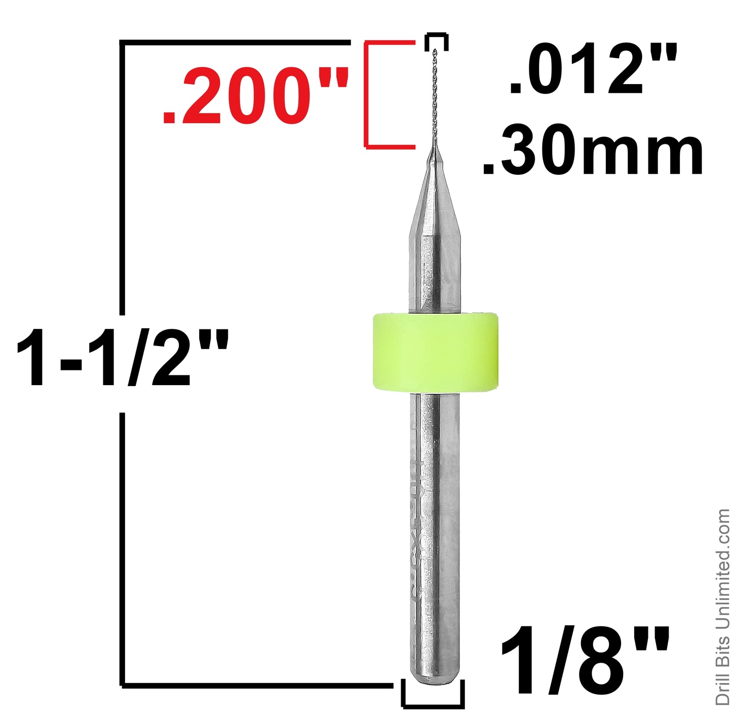 Lightly Used Solid Carbide Drills for Crafts Hobbies Modeling - Select Sizes - Super Value
