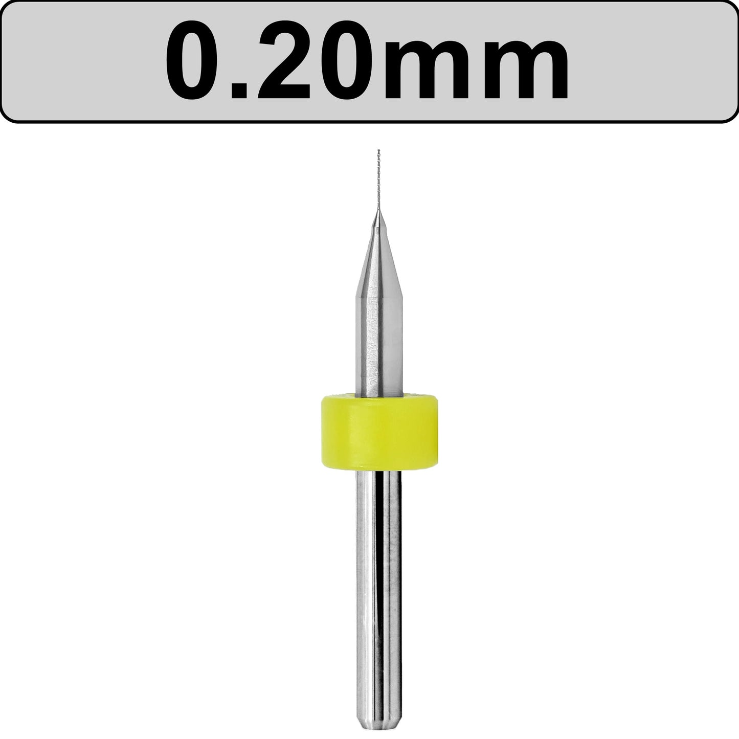 Micro Carbide Drill Bits – Choose Individual Size – .004"–.036" (0.10–0.91 mm)