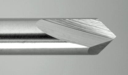 90° Carbide Chamfer Mill, 3mm Shank, 2-Flute, 2.00" OAL | CM106