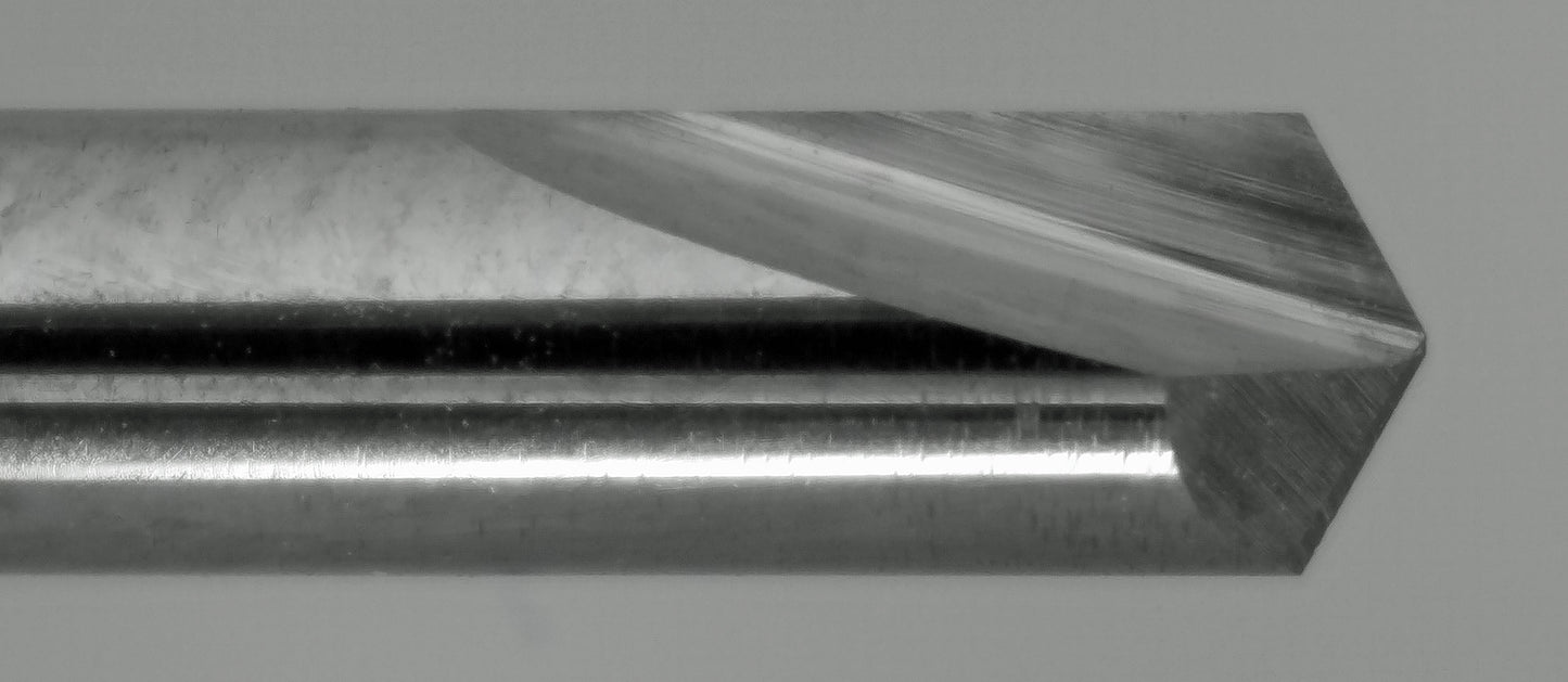 120° Carbide Chamfer Mill, 3mm Shank, 2-Flute, 2.00" OAL | CM107