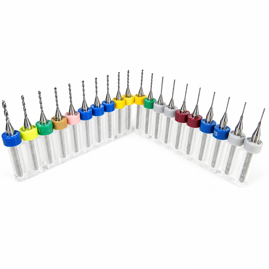 Ford Model A Zenith Carburetor Jet Drill Kit – 20 Pc Factory Resharpened Carbide, 1/8" Shank CDS-103