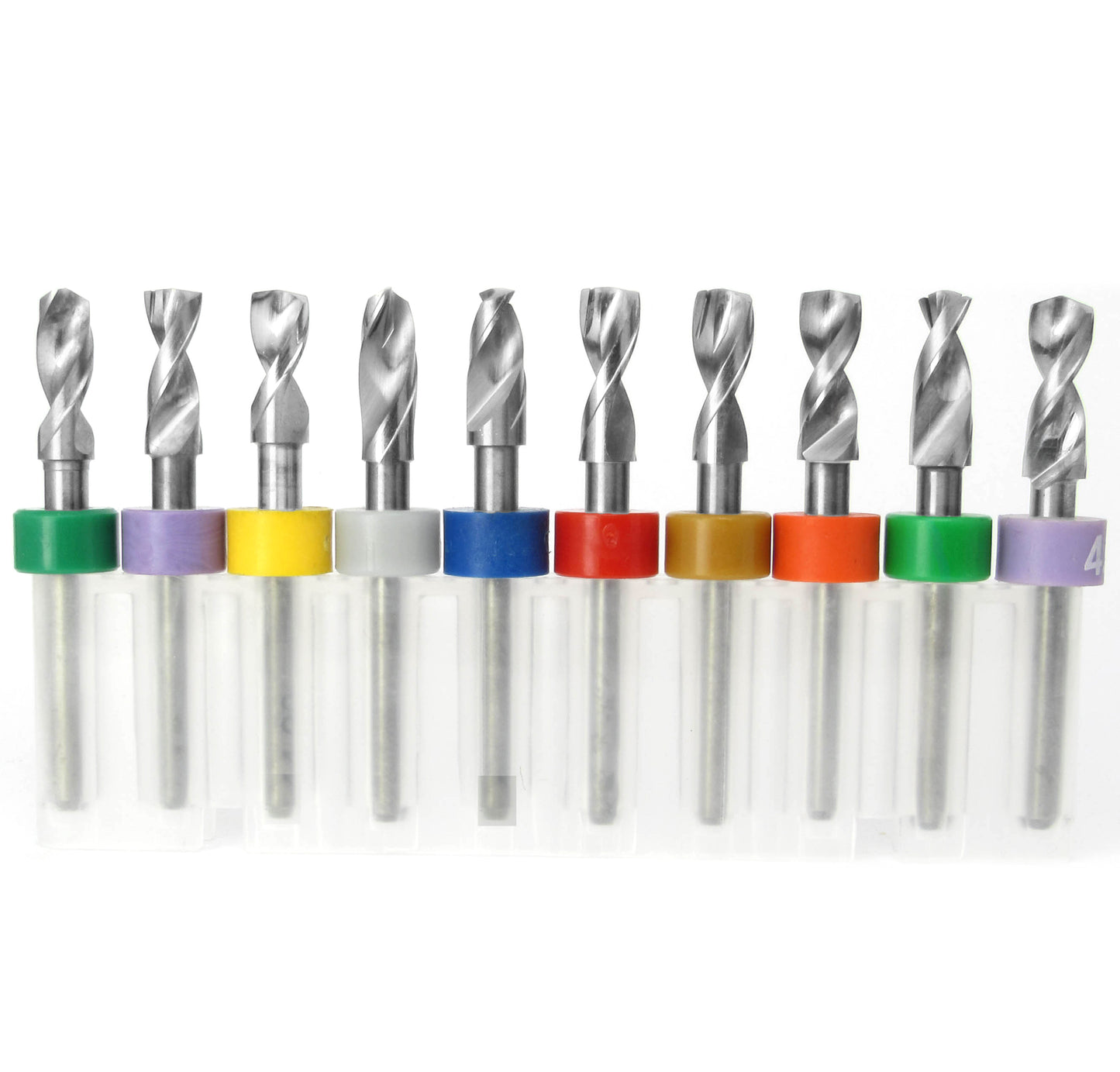 Carbide Drill Bit Set – Incremental Sizes .161″–.1752″, 10-Piece, 1/8″ Shank