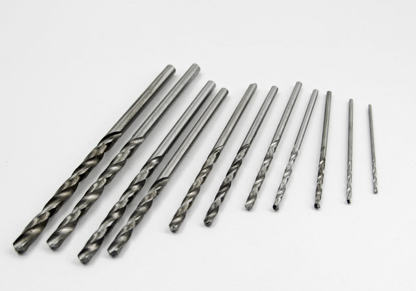 Micro HSS Drill Bits 0.30mm–3.00mm | Metric Mini Twist Drills