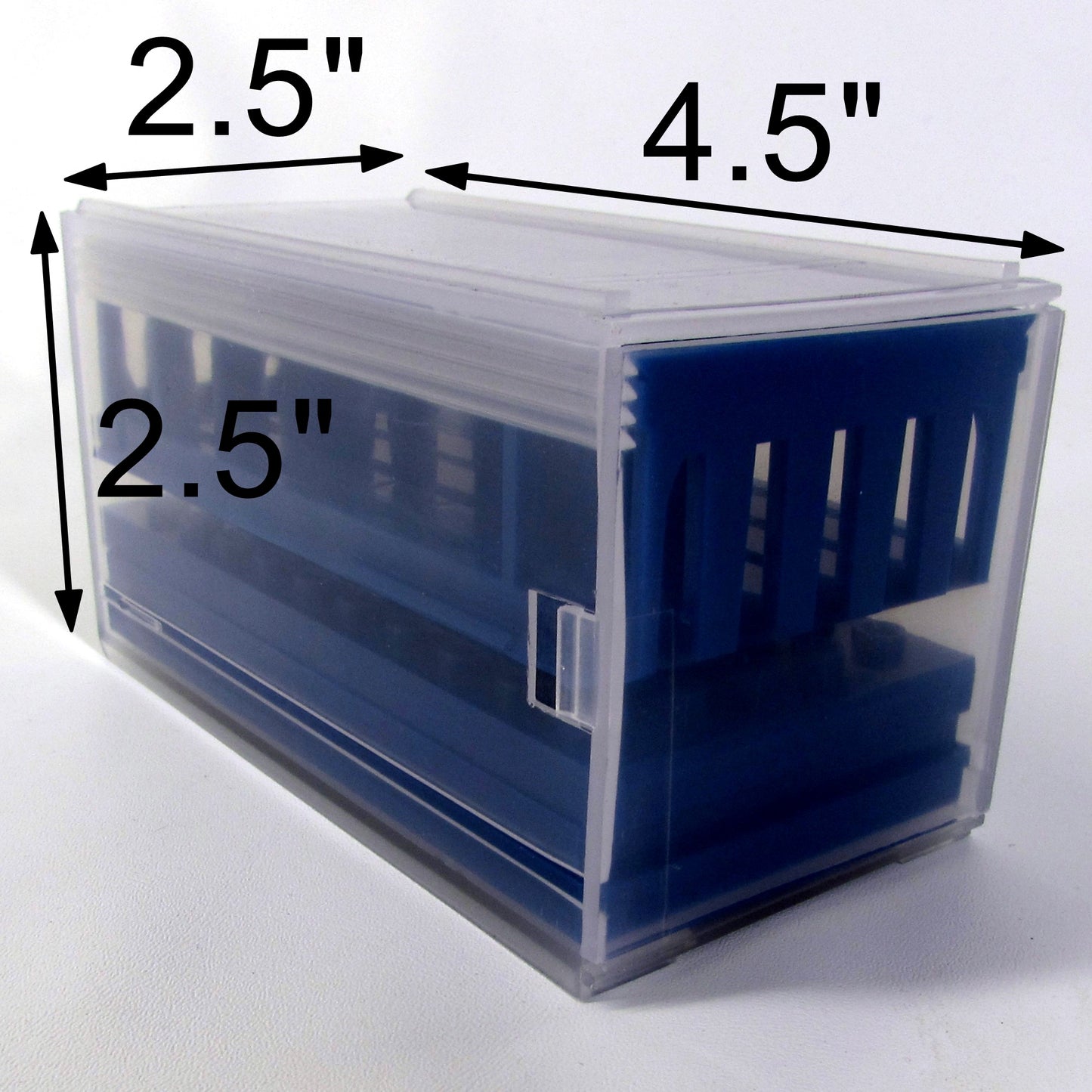 Empty Drill Box - Holds 50 1/8" Shank Drills / Routers / End Mills w/ 1.50" OAL