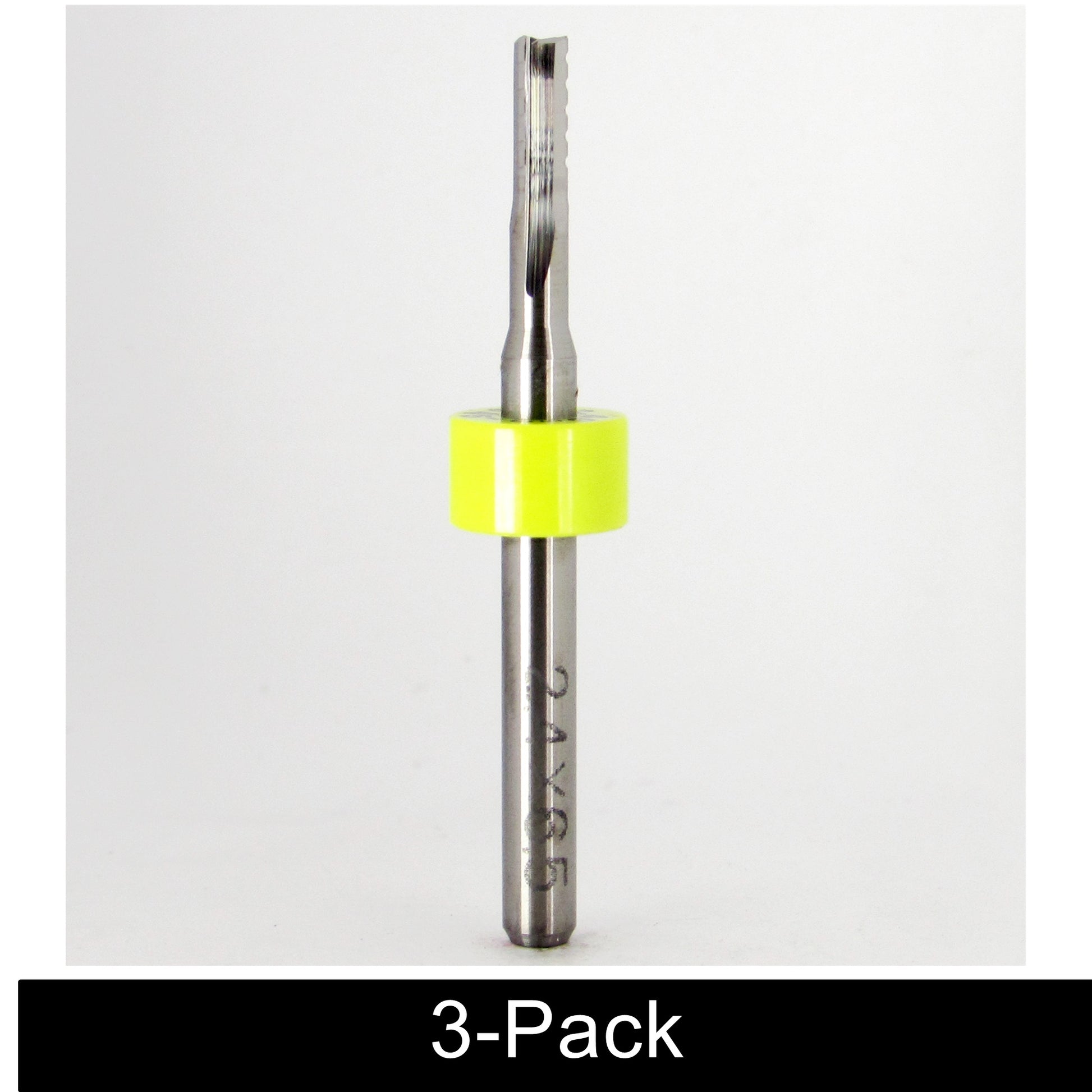 2.40mm carbide roughing end mill 3 flute chip breaker square end