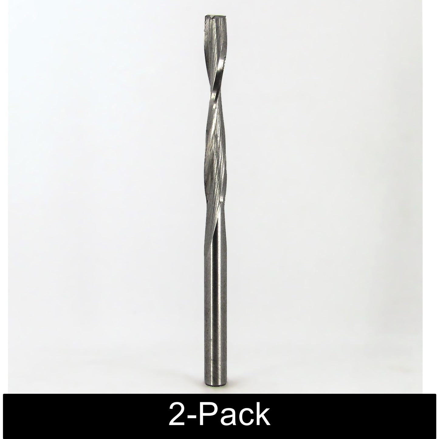 1/8 inch 2 flute carbide end mill square end 1 inch length of cut