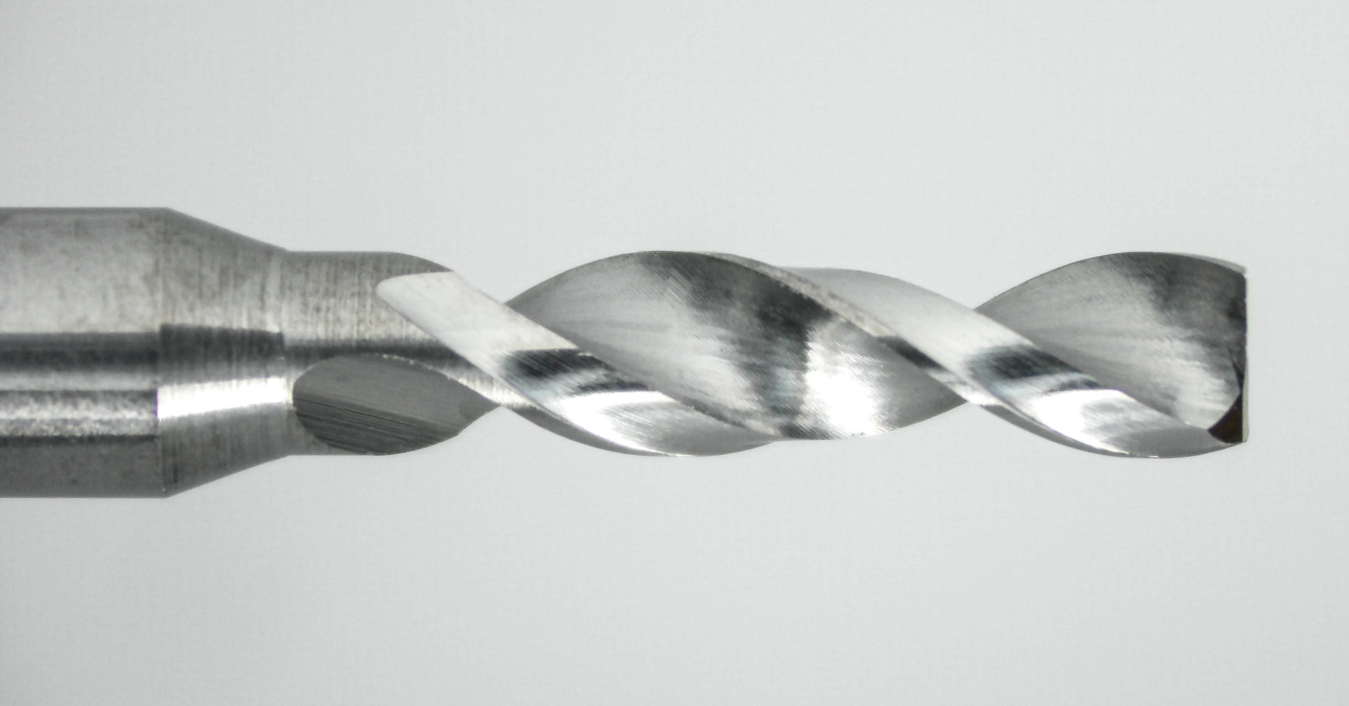 2.25mm carbide counterbore drill flute detail