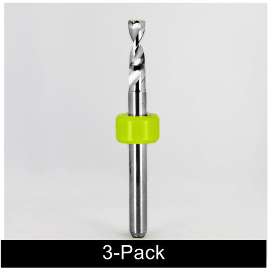 2.90mm 0.1142 carbide counterbore drill 3 pack