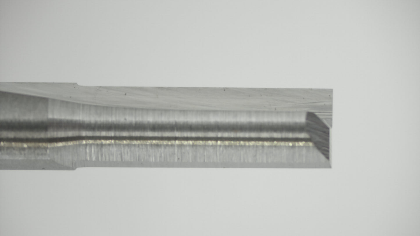 0.116 square end straight flute end mill tip