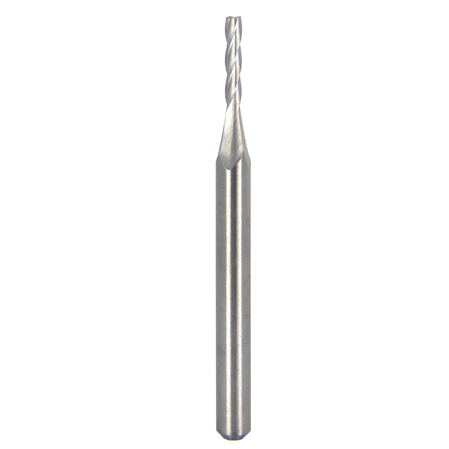 1.50mm 4 flute carbide end mill square end 1/8 inch shank

