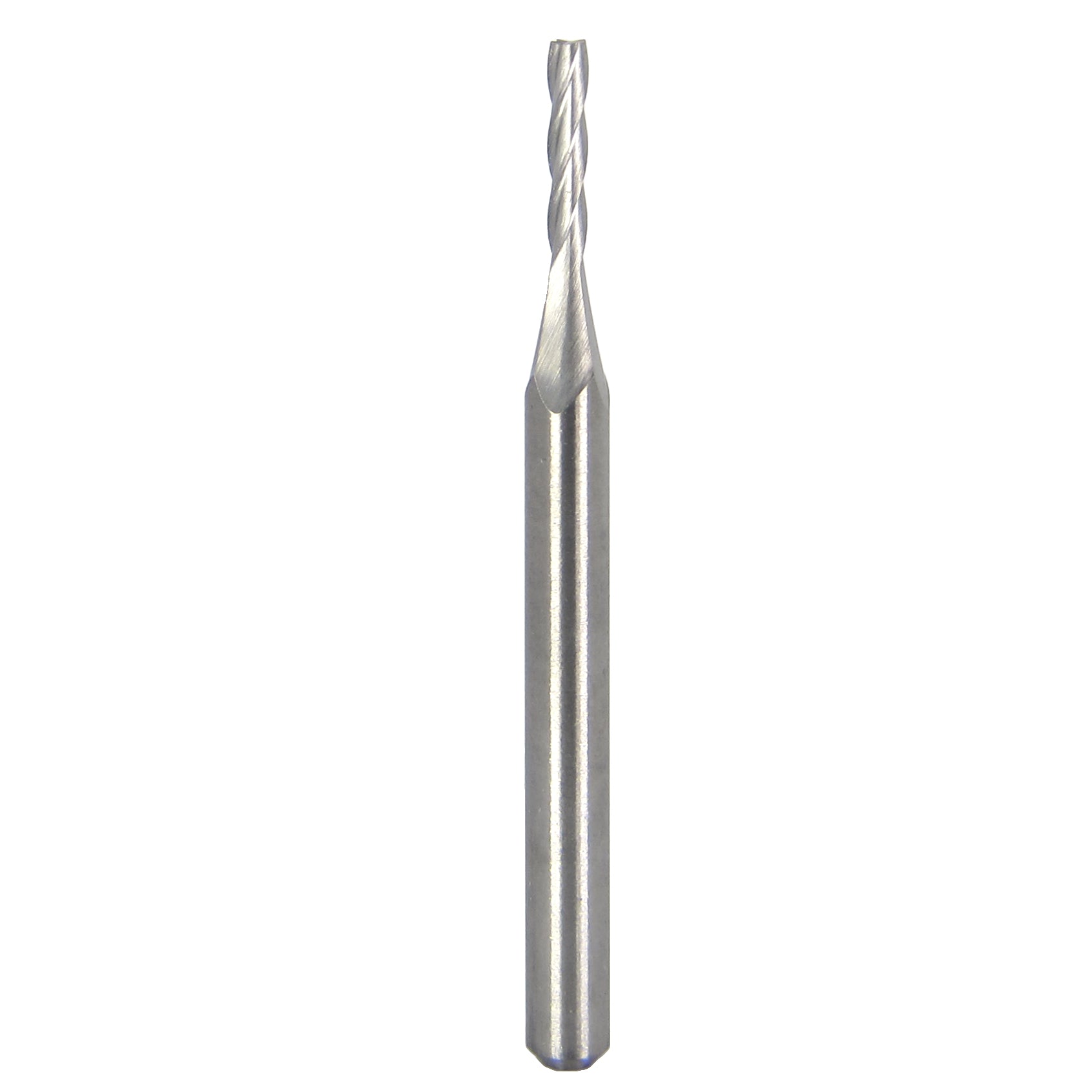 1.50mm 4 flute carbide end mill square end 1/8 inch shank
