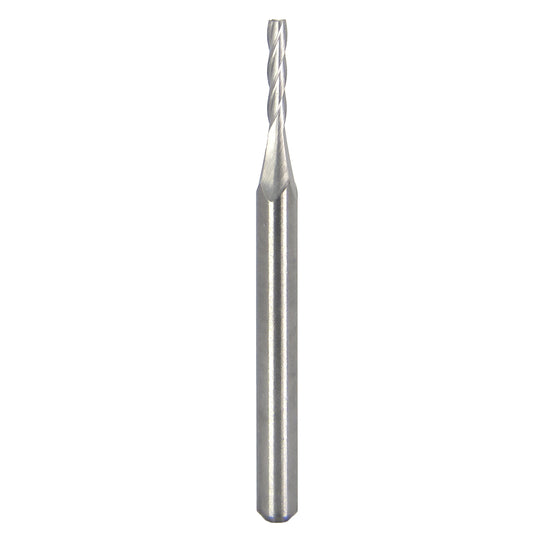 1.50mm 4 flute carbide end mill square end 1/8 inch shank
