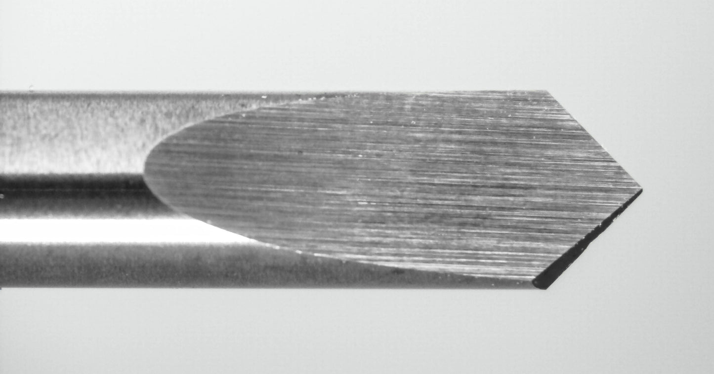 90° Solid Carbide V-Groove Engraving Bit – 1/8" Shank – 1.50" OAL – 3 Pack