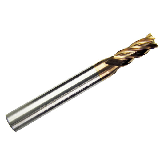 5.00mm 4-flute AlTiN-coated carbide square end mill with 6mm shank and 55-degree helix