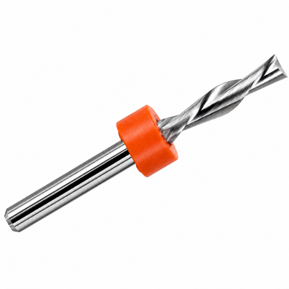 0.1250" (1/8", 3.175mm) x .600" LOC 2-Flute Down-Cut Square End Carbide End Mill, 1/8" Shank | M2-170